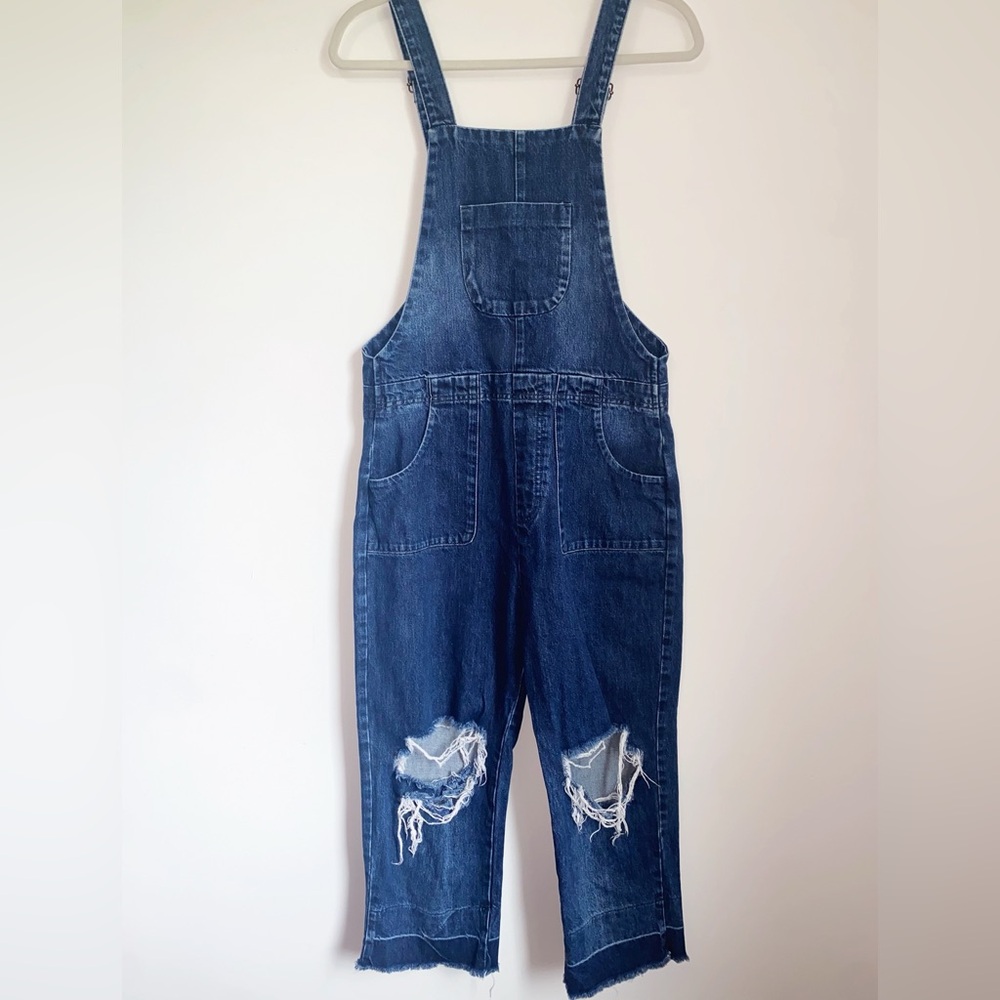 One Teaspoon Lonestar Denim Overalls Size XS - Picture 3 of 10